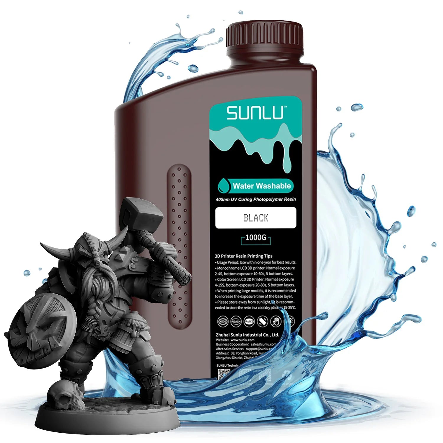 [Get 5 for the Price of 4] 1000g Standard Resin, Water-wash Standard Resin and Standard Plus Resin